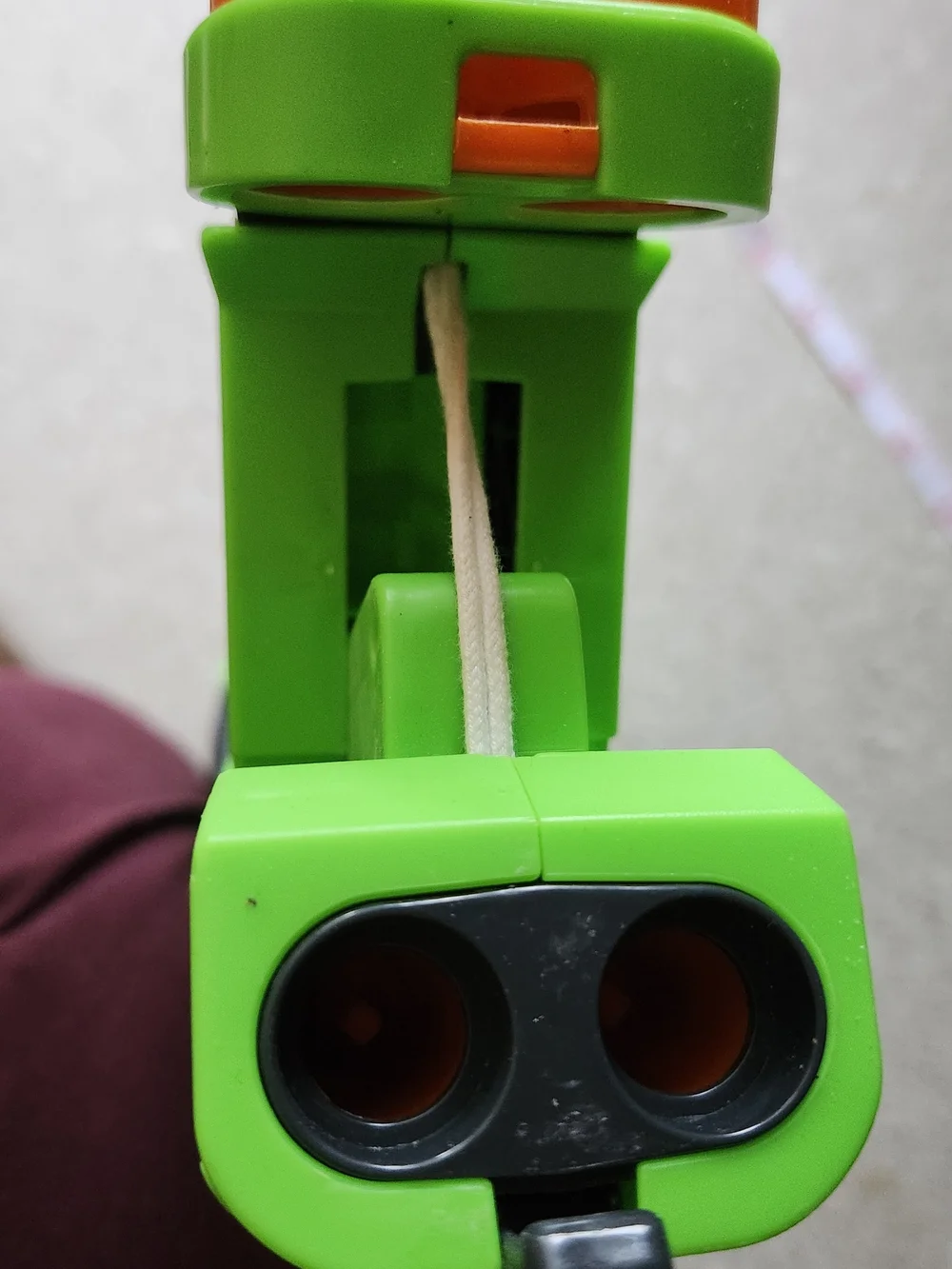 Green and Orange Kids Foam Blaster Toy Rifle